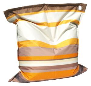Cuscinone Poltrona Pouf in Nylon Riga Gialla Fadi