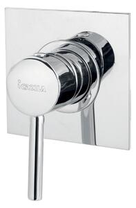 Doccia incasso con piastra quadrata minimalista cromato jackie - Roberto Crolla - Rubinetterie