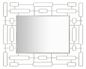 Specchio Ice 80x2,5x100 cm in Ferro Argento
