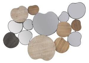 Specchio Quoxy 118x11x82,5 cm Lengo Ferro e Specchio Marrone