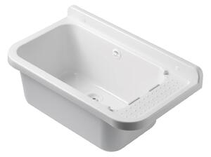 Lavatoio 50x34x21cm in Polipropilene 13,5l Forlani Wash Bianco