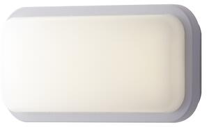 Plafoniera per esterno 20w a led con sensore bianca shirley sense - Gt Luce