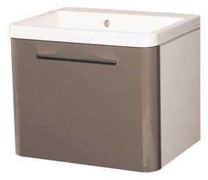 Mobile Lavatoio Sospeso 65,5x50,5x56 cm 1 Cassetto Montegrappa Novella Dipiù Antracite