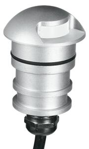 Segnapassi da incasso 3w a led 3000k nickel pin - Gt Luce