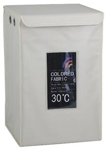 Cesto Portabiancheria Pieghevole 36x36x65 cm Collection Bianco