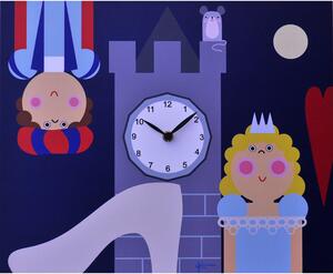 Orologio da Parete Rettangolare 44X35Cm Pirondini Italia Cenerentola