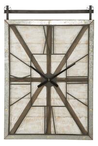 Orologio da Muro West 60x4x89 cm Legno di Abete e MDF e in Ferro