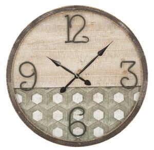 Orologio da Muro Denver Ø80x3,5 cm in Ferro e MDF