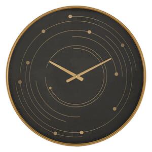 Orologio da Muro Plix Ø60x6 cm in Ferro MDF e Vetro Multicolor