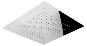 Soffione da incasso quadrato 30x30 inox - Olimpo Docce