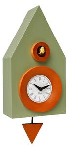 Orologio a Cucù da Parete 20X36X13Cm Pirondini Italia Dark Grigio Cemento