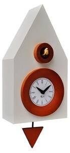 Orologio a Cucù da Parete 20X36X13Cm Pirondini Italia Dark Bianco