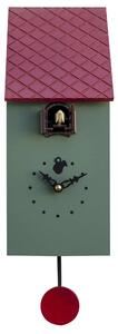 Orologio a Cucù da Parete 13x30x12 cm Pirondini Italia Portofino Verde Reseda
