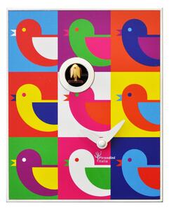 Orologio a Cucù da Parete 16,5x20x10cm Pirondini Italia D'Apres Andy Warhol