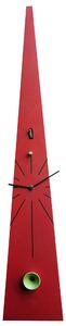 Orologio a Cucù da Parete 17,5x90x12 cm Pirondini Italia QQ Tall 502 Rosso