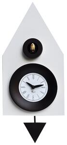 Orologio a Cucù da Parete 20x36x13cm Pirondini Italia Dark Bianco