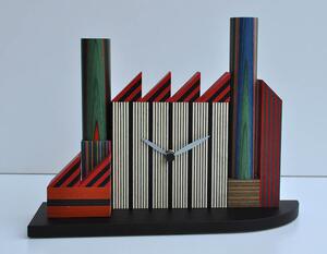 Orologio da Tavolo Vintage 27X21X9Cm Pirondini Italia Vintage Multicolor Chiaro