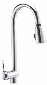 Rubinetto Cucina Miscelatore Monocomando Doccetta Estraibile Apell AP7090CR Cromato