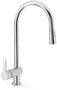 Rubinetto Cucina Miscelatore Monocomando Doccetta Estraibile Apell AP7091CR Cromato
