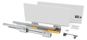Cassetto Esterno Concept 30 Kg H185 mm P 350 Verniciato Bianco Acciaio Emuca