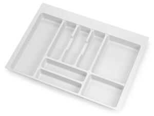 Portaposate Optima Vertex/Concept 500mm (Spalle 16mm) M 700 Plastica Bianca Tecnoplastica Emuca
