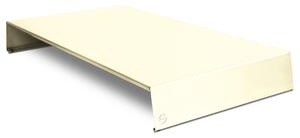 Copri Fornelli da Cucina 56,5x30x7,5 cm in Ferro Lisa Luxury Plan Plus Bianco