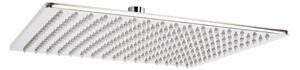 Soffione doccia quadrato 20x20 in acciaio cromato seven - Metaform