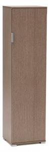 Portascope 40x33x151 h cm in Truciolare bilaminato Rovere grigio