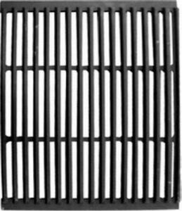Griglia in Ghisa Per Barbecue Texas 3 Fuochi 43x21x1 cm in Ghisa Antracite