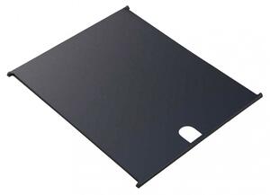 Piastra per Barbecue Davis e Montana 3 e 5 Fuochi 41,5x35x2 cm in Ghisa Nero