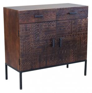 Mobile Craig 90x40x85 h cm in Legno Marrone