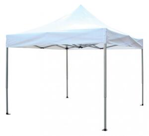 Gazebo Pieghevole Professional 3x4,5 m in Alluminio Bianco