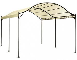 Gazebo Arco da Giardino 3x4 m in Acciaio Antracite