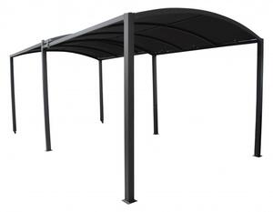 Gazebo Allungabile Tucson 3x3/6 m in Metallo Antracite