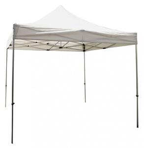 Gazebo Pieghevole Party 3x3 m in Acciaio Bianco