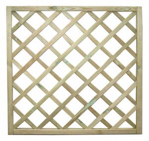 Traliccio Grigliato per Piante Sandra 90x90 cm in Legno