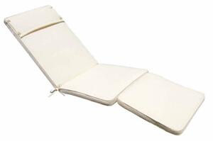 Cuscino Real Steamer 175x49x4 cm in Poliestere Ecrù