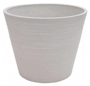 Vaso Grande Camelia Ø41x33,3 cm in Fibra sintetica Bianco