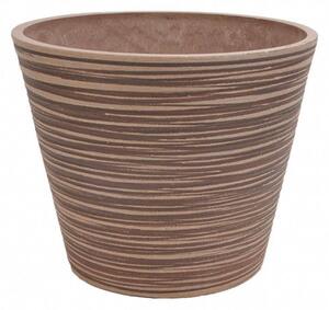 Vaso Grande Camelia Ø41x33,3 cm in Fibra sintetica Taupe
