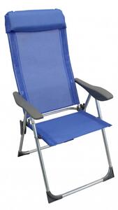 Sdraio Giulia 59x60x109 h cm in Textilene Blu