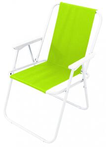 Spiaggina Pieghevole 52x37x38,5/74h cm in Acciaio Vari Colori