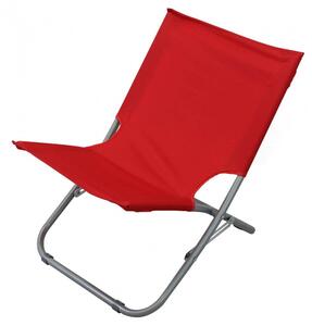 Spiaggina Steel Oxford 49x43x32/55h cm in Acciaio Vari Colori
