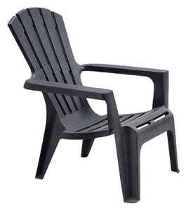 Poltrona Maryland 73x80x88 h cm in Polipropilene Nero