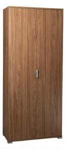 Armadio 2 Ante 75x38x174 h cm in Truciolare bilaminato Marrone