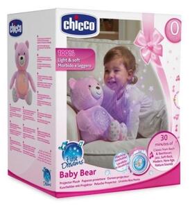 Chicco - Proiettore con melodia BABY BEAR 3xAAA rosa