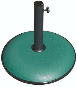 Base per Ombrellone da Giardino Ø41,5 cm 15 Kg in Ferro Soriani Verde