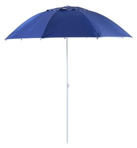 Ombrellone da Giardino in Ferro Ø2.1m Blu