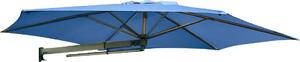 Ombrellone da Giardino a Parete Ø2,70m Maffei Parrot P3 Azzurro