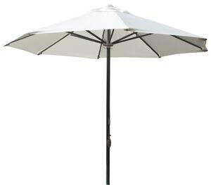 Ombrellone da Giardino Ø2,7 m Palo Ø48 mm in Alluminio Kraus Tre Bianco