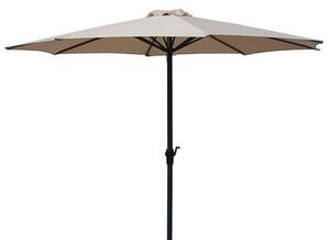 Ombrellone da Giardino Ø3 m Palo Ø48 mm in Metallo Becker Beige